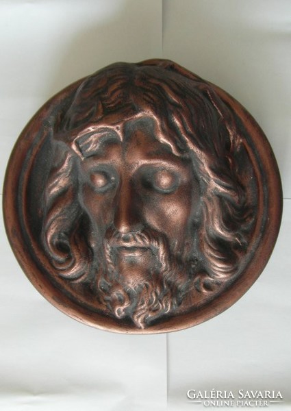 Christ's head (even for a tombstone)