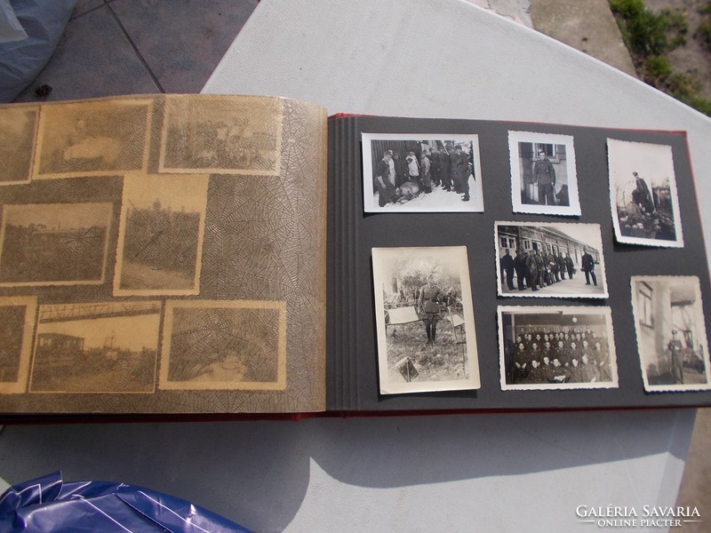WW2, Német katona  foto  album, 167 db