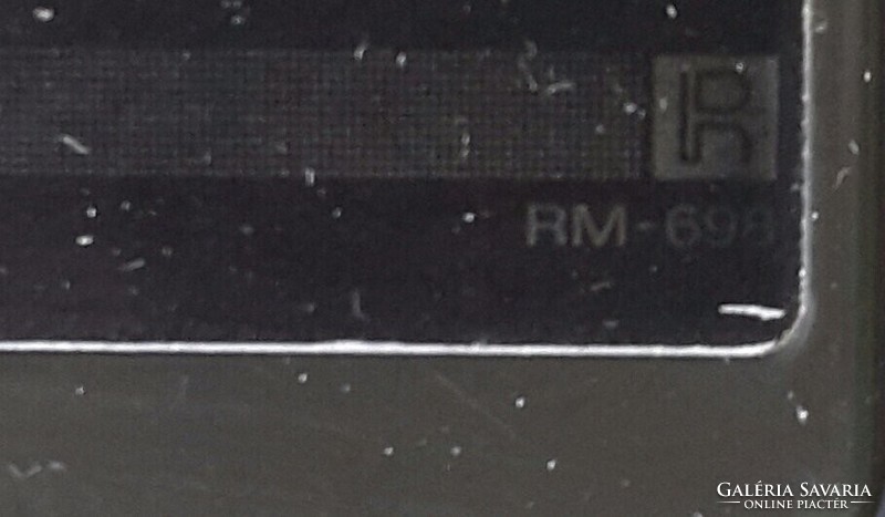 SONY televizióhoz  Trinitron 100 Hz, 72cm  távvezérlő  RM-698 typ. TV/VTR/MDP! 