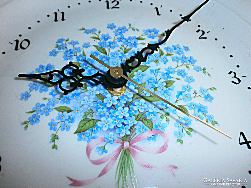 Beautiful porcelain plate clock