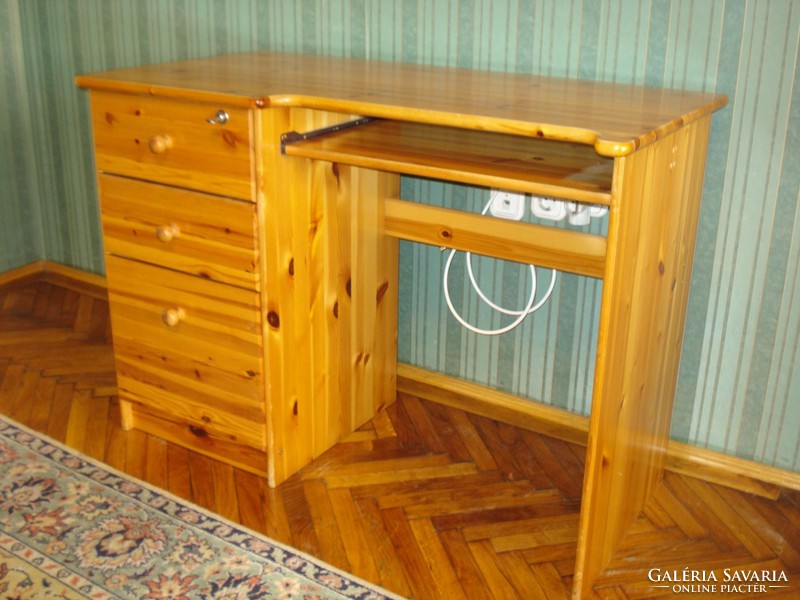 Scandinavian-style desk and computer desk