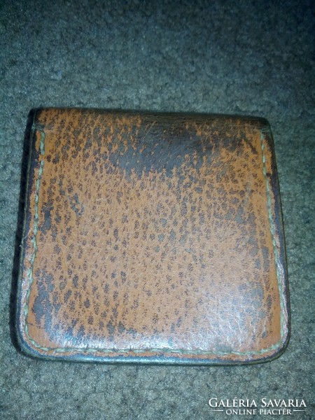 Small old case made of leather, used by hunters!