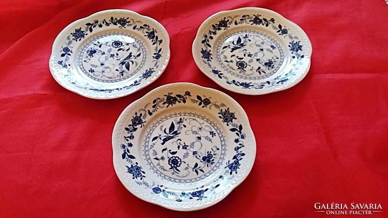 3 pcs volkstedt porcelain cake plate