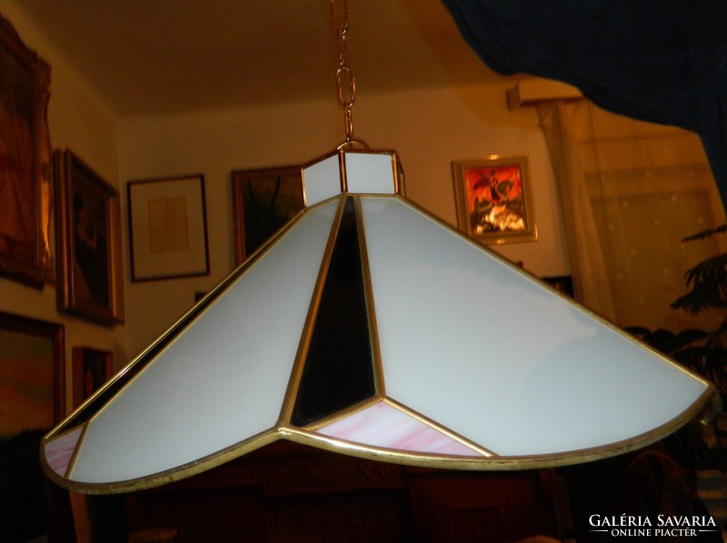 Nagy Eglo mennyezeti üvegvetétes exlusive lámpa Eglo lampe