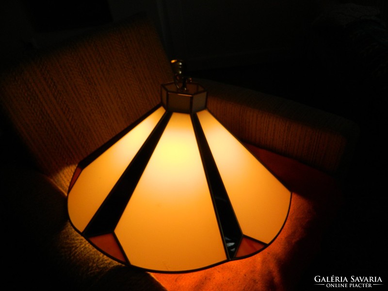 Nagy Eglo mennyezeti üvegvetétes exlusive lámpa Eglo lampe
