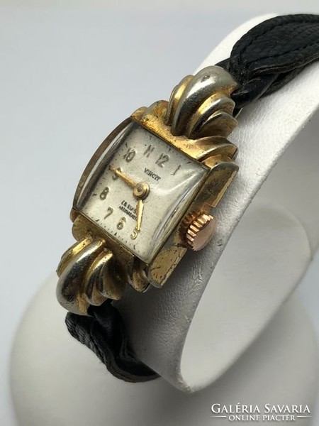 Vincit art deco hand-wrought Swiss women's watch