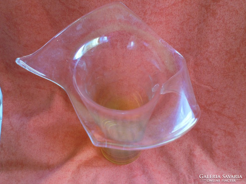 Különleges designer üveg váza