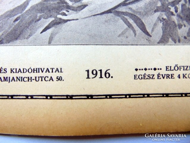 1916  /  NAGYASSZONYUNK  /  RÉGI ÚJSÁG Ssz.: 485