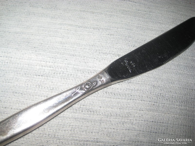 Silver plated knife 22.2 cm bsf acron