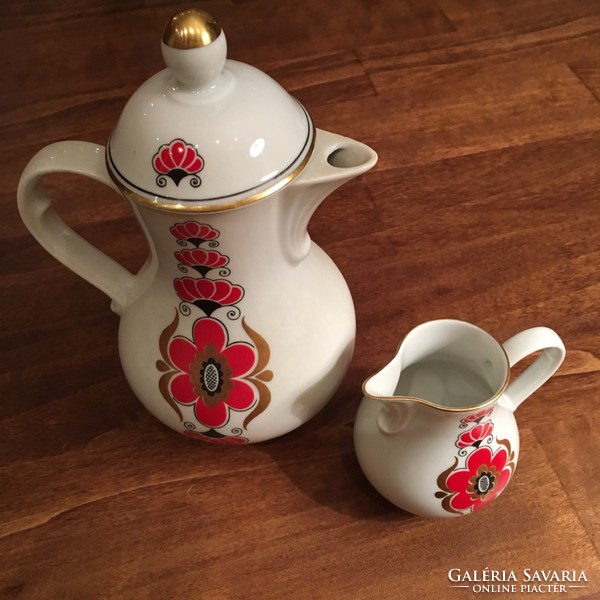 Retro coffee set