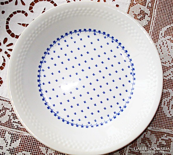 Ndk retro porcelain deep plates (6 pcs.)