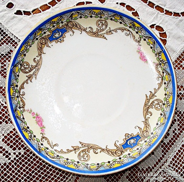 Antique porcelain mocha cup with base / 2 sets /