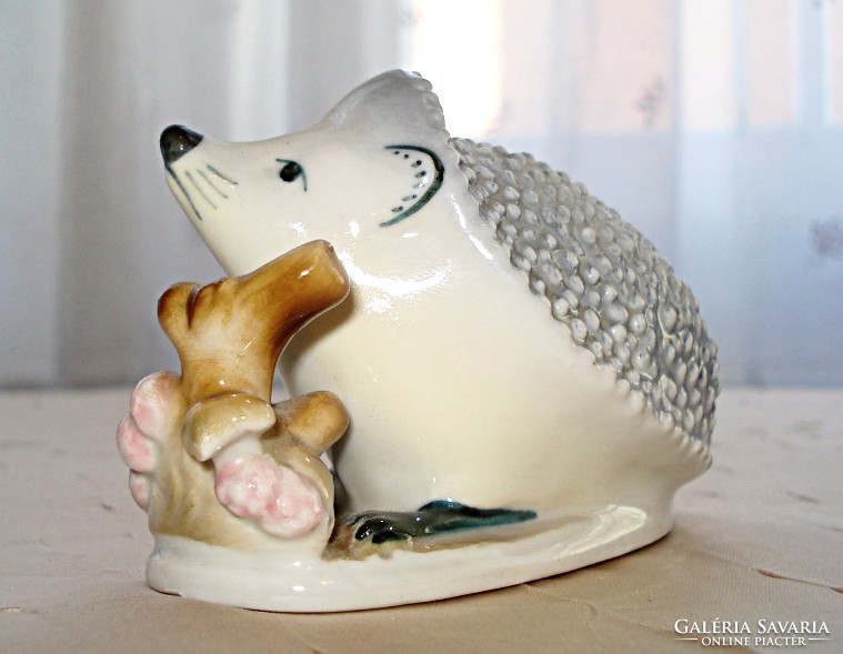 Zsolnay porcelain hedgehog