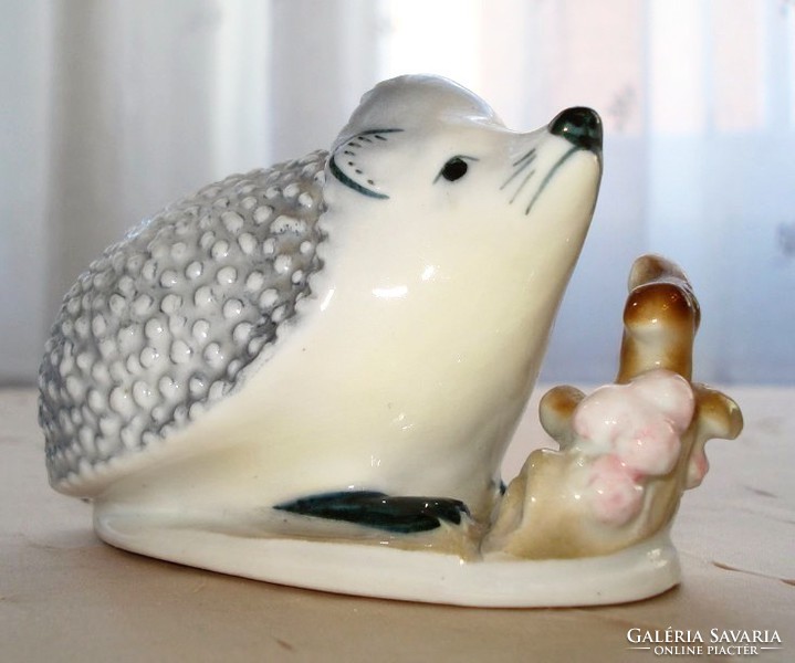 Zsolnay porcelain hedgehog