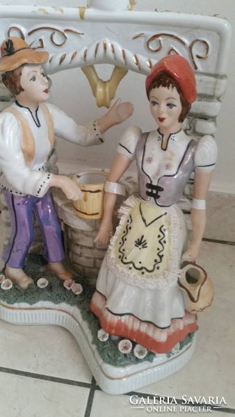 Porcelain ornaments, candle holder for sale!
