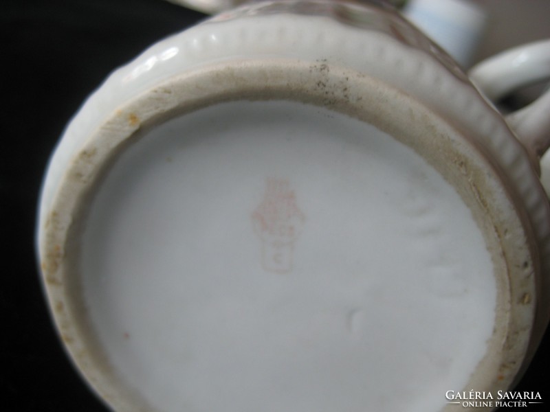 Zsolnay cup, Harkány, marked