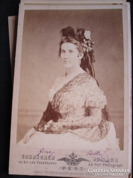 Budapest aristocratic fashion gentleman Gönczy etelka marked signed cdv photo photo circa 1880