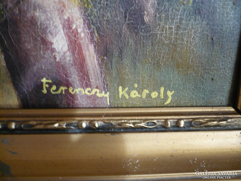 Egy gyönyörű kép Ferenczy Károly aláírással