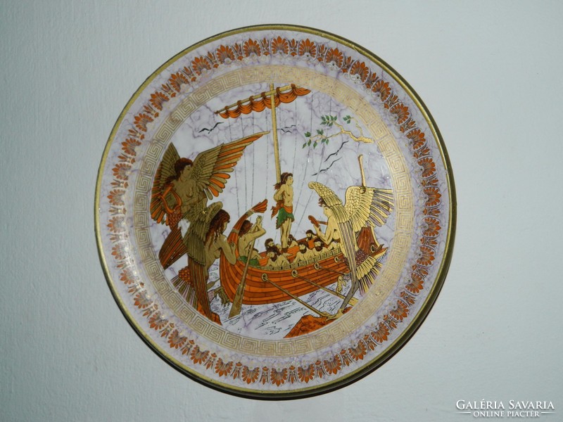 Adventure of Odysseus - Greek wall plate