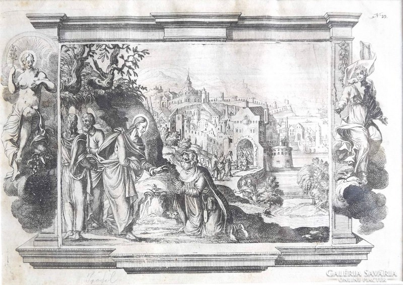 Michael Heinrich Rentz (1698-1759): Barokk metszetgyűjtemény, 18. sz