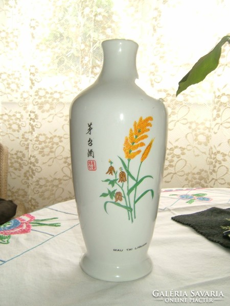 Kínai Molonoly Bureau bortartó porcelán - boros " üveg"