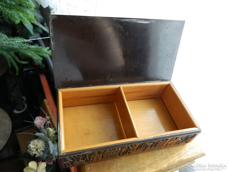 Bronze gift box, card box for a small anniversary - collector's rarity