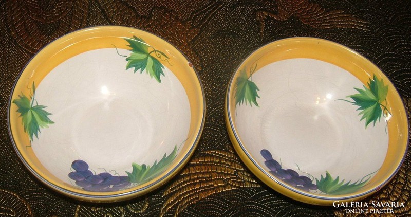 Village pottery herend - hand painted herend plates