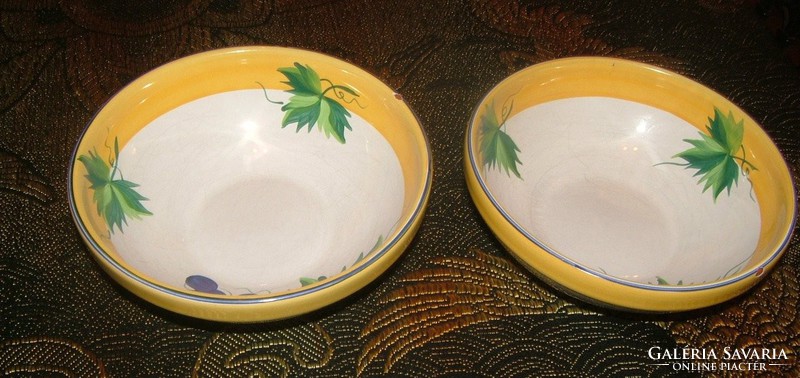 Village pottery herend - hand painted herend plates