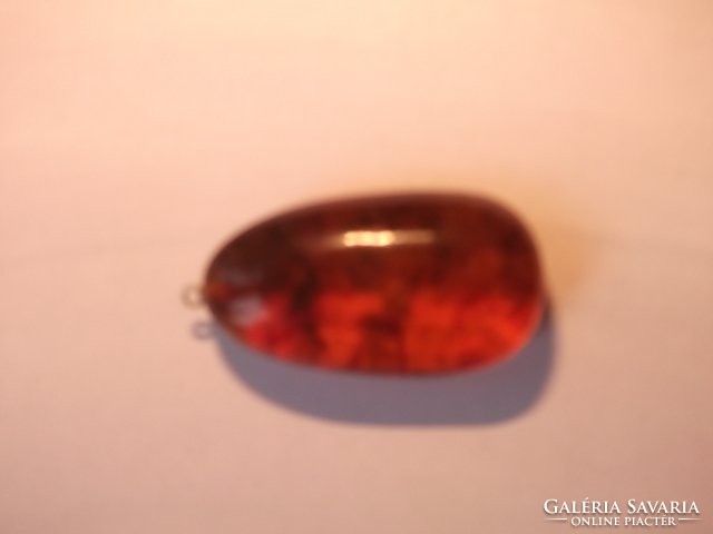 Beautiful amber appendage pendant in morocco