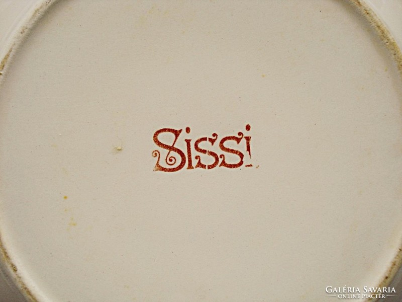 Sissi, soup bowl with wild rose pattern