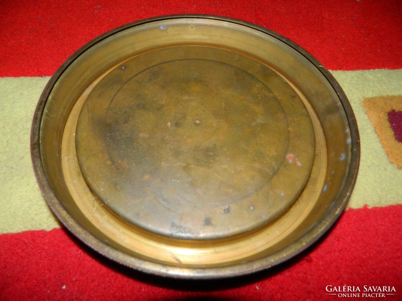 Copper pot coaster - copper bowl - tray