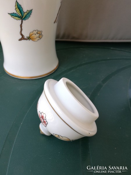 Ravenhouse lid vase 32 cm porcelain, now cheaper