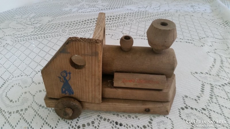 Retro wooden toy car for sale!