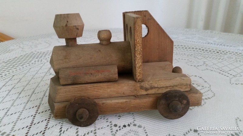 Retro wooden toy car for sale!