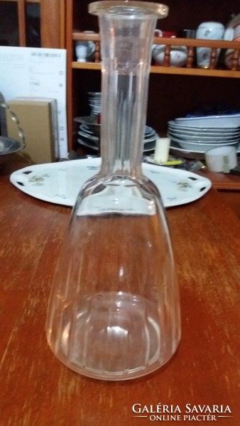 Metszett régi üveg (kb.2 l-es)