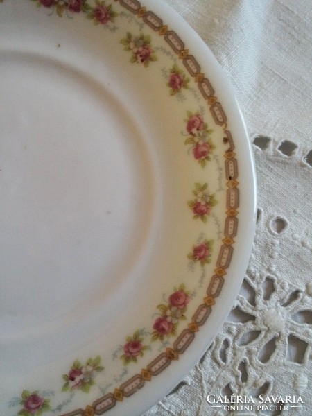 2 db Karlsbadi porcelán kis tányér