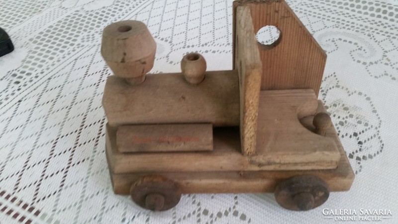 Retro wooden toy car for sale!