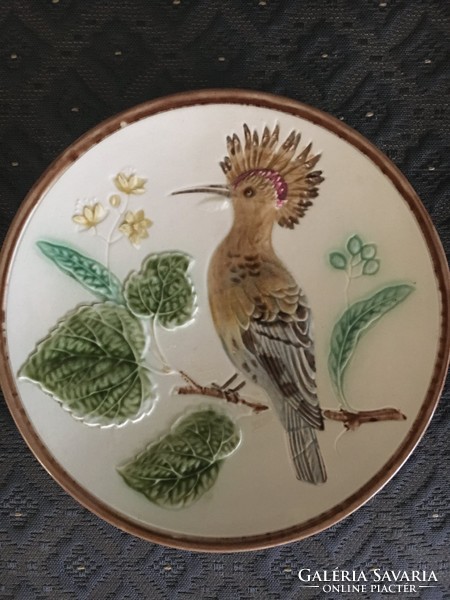 Faience cake or ornamental plates, 19th century