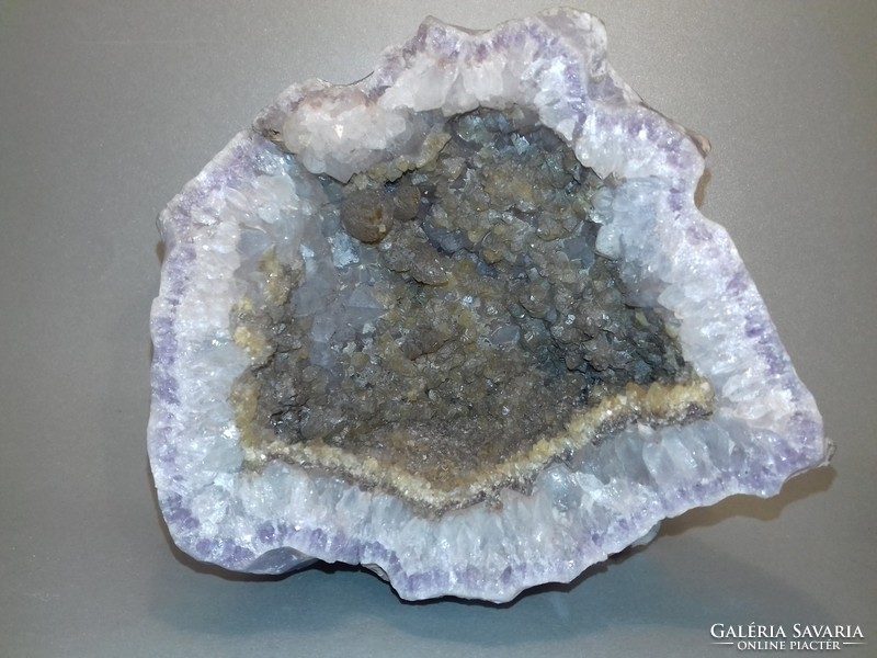 Special price now! Amethyst mineral druse weight: 1.288 kg !!!