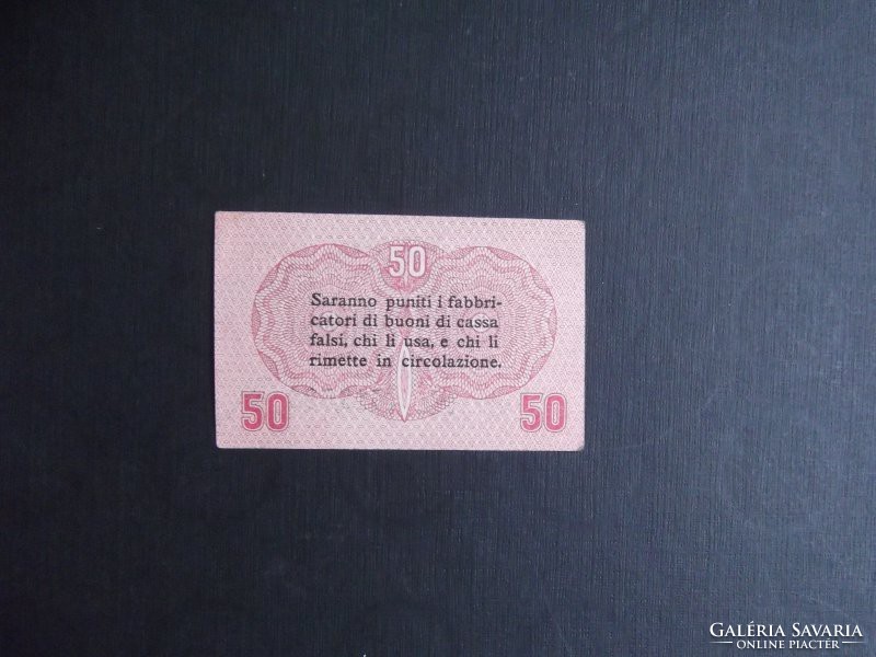 Olaszország - 50 centesimi 1918 (Velence)