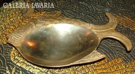 Copper fish decorative plate