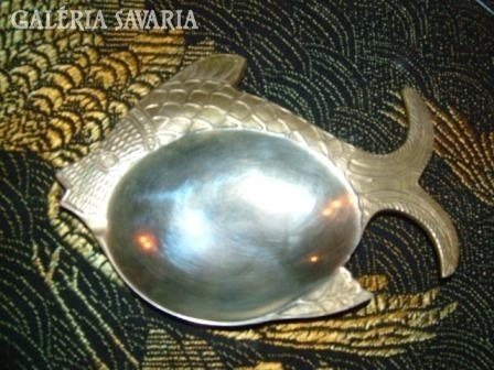 Copper fish decorative plate