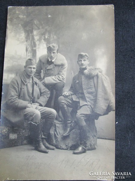 Photo photography photo soldier baka i. World War c. 1914