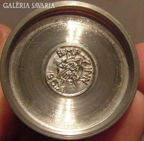 Spectacular, embossed tin cup marked!