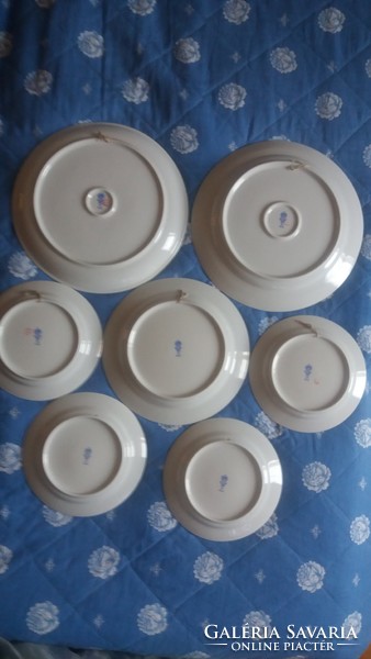 Alföldi porcelán tányérok (7 db)