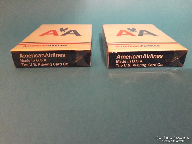 Vintage american airlines playing cards - 2 decks unopened