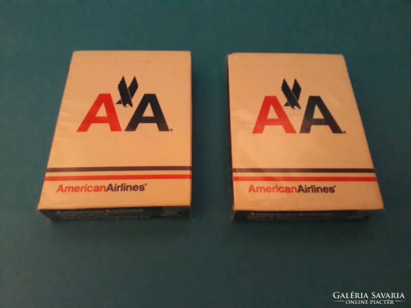It's worth taking it for that!! Vintage american airlines playing cards - 2 decks unopened