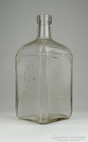 0R607 Régi HOBÉ LIQUEUR üveg palack 21.5 cm