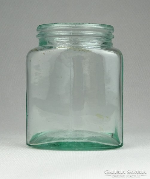 0R720 Régi különleges formájú befőttes üveg