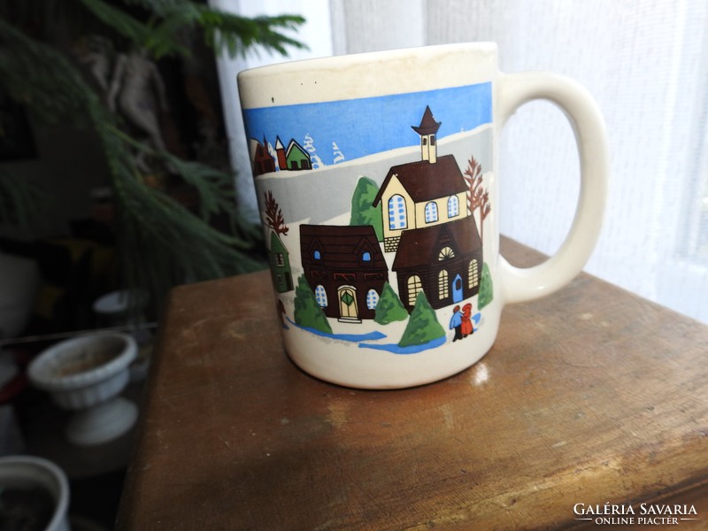 Spectacular Christmas vintage mug